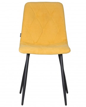 Стул обеденный DOBRIN CHILLY ROMBO, Горчичный Simple 15, основание черное в Нижнекамске - nizhnekamsk.ok-mebel.com | фото 6