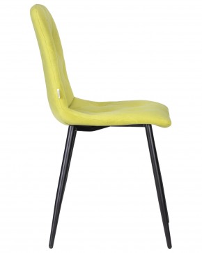 Стул обеденный DOBRIN CHILLY ROMBO, Лайм Simple 14, основание черное в Нижнекамске - nizhnekamsk.ok-mebel.com | фото 3