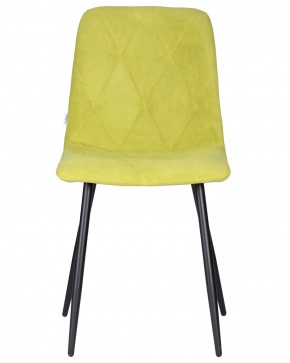 Стул обеденный DOBRIN CHILLY ROMBO, Лайм Simple 14, основание черное в Нижнекамске - nizhnekamsk.ok-mebel.com | фото 6
