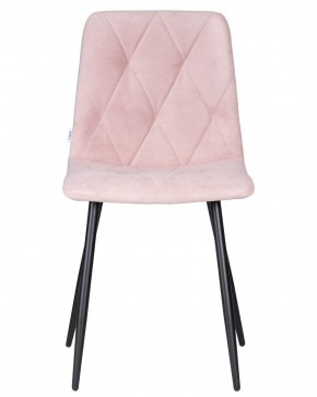 Стул обеденный DOBRIN CHILLY ROMBO, Розовый Simple 03, основание черное в Нижнекамске - nizhnekamsk.ok-mebel.com | фото 6