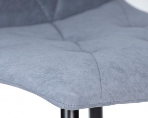Стул обеденный DOBRIN CHILLY ROMBO, Серо-голубой Simple 26, основание черное в Нижнекамске - nizhnekamsk.ok-mebel.com | фото 9