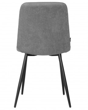 Стул обеденный DOBRIN CHILLY ROMBO, Серый Simple 33, основание черное в Нижнекамске - nizhnekamsk.ok-mebel.com | фото 5