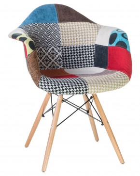 Стул обеденный DOBRIN DAW PATCHWORK, цвет сиденья мозаика в Нижнекамске - nizhnekamsk.ok-mebel.com | фото