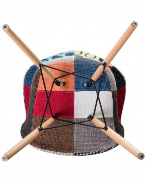 Стул обеденный DOBRIN DAW PATCHWORK, цвет сиденья мозаика в Нижнекамске - nizhnekamsk.ok-mebel.com | фото 7