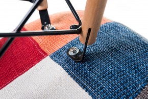 Стул обеденный DOBRIN DAW PATCHWORK, цвет сиденья мозаика в Нижнекамске - nizhnekamsk.ok-mebel.com | фото 8