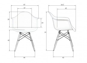 Стул обеденный DOBRIN DAW PATCHWORK, цвет сиденья мозаика в Нижнекамске - nizhnekamsk.ok-mebel.com | фото 9