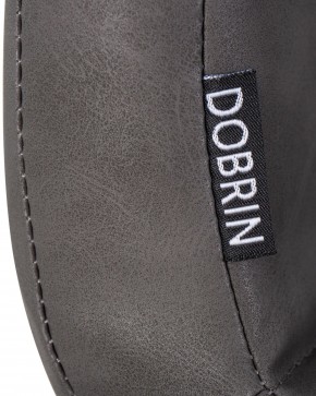 Стул обеденный DOBRIN MARK, черные ножки, серая антрацитовая винтажная экокожа (RU-08) в Нижнекамске - nizhnekamsk.ok-mebel.com | фото 9
