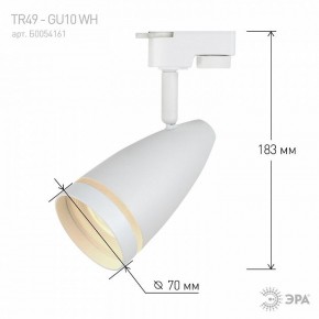 Светильник на штанге Эра  TR49 - GU10 WH в Нижнекамске - nizhnekamsk.ok-mebel.com | фото 4
