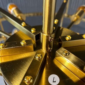 Светильник на штанге Imperiumloft RH Marais Round Chandelier 40,2668 в Нижнекамске - nizhnekamsk.ok-mebel.com | фото 5