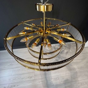 Светильник на штанге Imperiumloft RH Marais Round Chandelier 40,2668 в Нижнекамске - nizhnekamsk.ok-mebel.com | фото 8