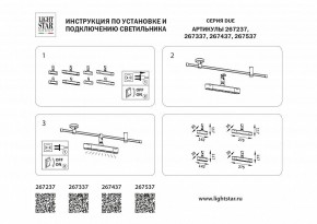 Светильник на штанге Lightstar DUE 267537 в Нижнекамске - nizhnekamsk.ok-mebel.com | фото 4