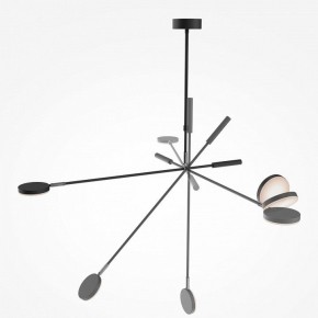 Светильник на штанге Maytoni Fad MOD070CL-L8B3K в Нижнекамске - nizhnekamsk.ok-mebel.com | фото 2