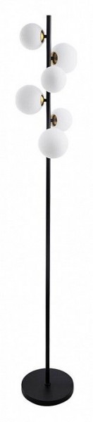 Торшер Arte Lamp Gemini A2243PN-6BK в Нижнекамске - nizhnekamsk.ok-mebel.com | фото