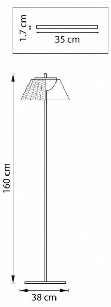 Торшер Lightstar Napoli 794718 в Нижнекамске - nizhnekamsk.ok-mebel.com | фото 6