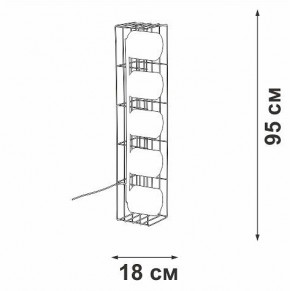Торшер Vitaluce V3019 V3019-1/5P в Нижнекамске - nizhnekamsk.ok-mebel.com | фото 4
