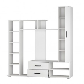 Центральная секция Торонто (Белый текстурный) в Нижнекамске - nizhnekamsk.ok-mebel.com | фото 2