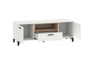 Тумба ТВА НМ 013.43 "Bergen" (Белый/Дуб бунратти) в Нижнекамске - nizhnekamsk.ok-mebel.com | фото 2