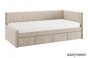 ТВИКС Кровать (тахта) с ящиками 900 (капучино) в Нижнекамске - nizhnekamsk.ok-mebel.com | фото