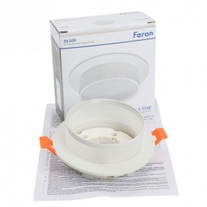 Встраиваемый светильник Feron DL500 51085 в Нижнекамске - nizhnekamsk.ok-mebel.com | фото 8