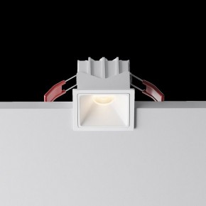 Встраиваемый светильник Maytoni Alfa LED DL043-01-10W3K-SQ-W-1 в Нижнекамске - nizhnekamsk.ok-mebel.com | фото 5