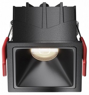 Встраиваемый светильник Maytoni Alfa LED DL043-01-10W4K-SQ-B-1 в Нижнекамске - nizhnekamsk.ok-mebel.com | фото