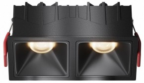 Встраиваемый светильник Maytoni Alfa LED DL043-02-10W3K-SQ-B-1 в Нижнекамске - nizhnekamsk.ok-mebel.com | фото