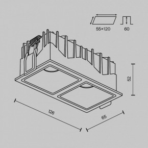 Встраиваемый светильник Maytoni Alfa LED DL043-02-10W3K-SQ-W-1 в Нижнекамске - nizhnekamsk.ok-mebel.com | фото 10