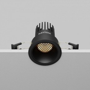 Встраиваемый светильник Maytoni Dip DL115-10W-2.7K-B в Нижнекамске - nizhnekamsk.ok-mebel.com | фото 7