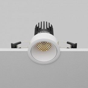 Встраиваемый светильник Maytoni Dip DL115-10W-2.7K-W в Нижнекамске - nizhnekamsk.ok-mebel.com | фото 7
