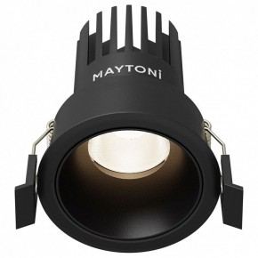 Встраиваемый светильник Maytoni Dip DL115-10W-4K-B в Нижнекамске - nizhnekamsk.ok-mebel.com | фото