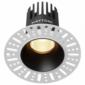 Встраиваемый светильник Maytoni Dip DL119-10W-2.7K-TRS-B в Нижнекамске - nizhnekamsk.ok-mebel.com | фото