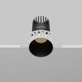 Встраиваемый светильник Maytoni Dip DL120-10W-2.7K-TRS-B в Нижнекамске - nizhnekamsk.ok-mebel.com | фото 7