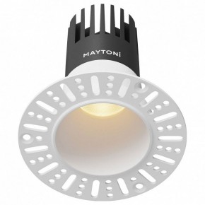 Встраиваемый светильник Maytoni Dip DL120-10W-2.7K-TRS-W в Нижнекамске - nizhnekamsk.ok-mebel.com | фото