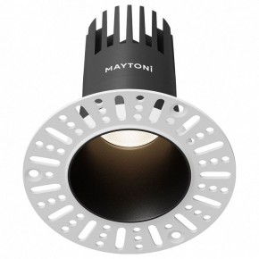 Встраиваемый светильник Maytoni Dip DL120-10W-4K-TRS-B в Нижнекамске - nizhnekamsk.ok-mebel.com | фото