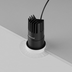 Встраиваемый светильник Maytoni Dip DL120-10W-4K-TRS-B в Нижнекамске - nizhnekamsk.ok-mebel.com | фото 6