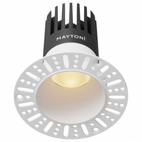 Встраиваемый светильник Maytoni Dip DL122-15W-2.7K-TRS-W в Нижнекамске - nizhnekamsk.ok-mebel.com | фото