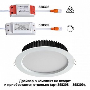 Встраиваемый светильник Novotech Drum 358306 в Нижнекамске - nizhnekamsk.ok-mebel.com | фото 2