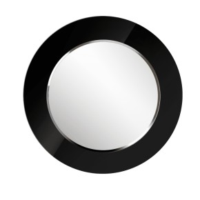 Зеркало круглое черный (РМ/02) в Нижнекамске - nizhnekamsk.ok-mebel.com | фото