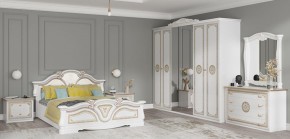Зеркало в раме (12.150) Грация (белый/золото) в Нижнекамске - nizhnekamsk.ok-mebel.com | фото 2